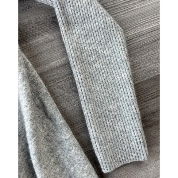 Victorias Secret Gray Cashmere Cardigan Sweater Size XS/S Ruffle - Picture 5 of 7